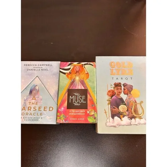 Set of 2 Tarot Card Decks & 1 Oracle Deck - Picture 2 of 12